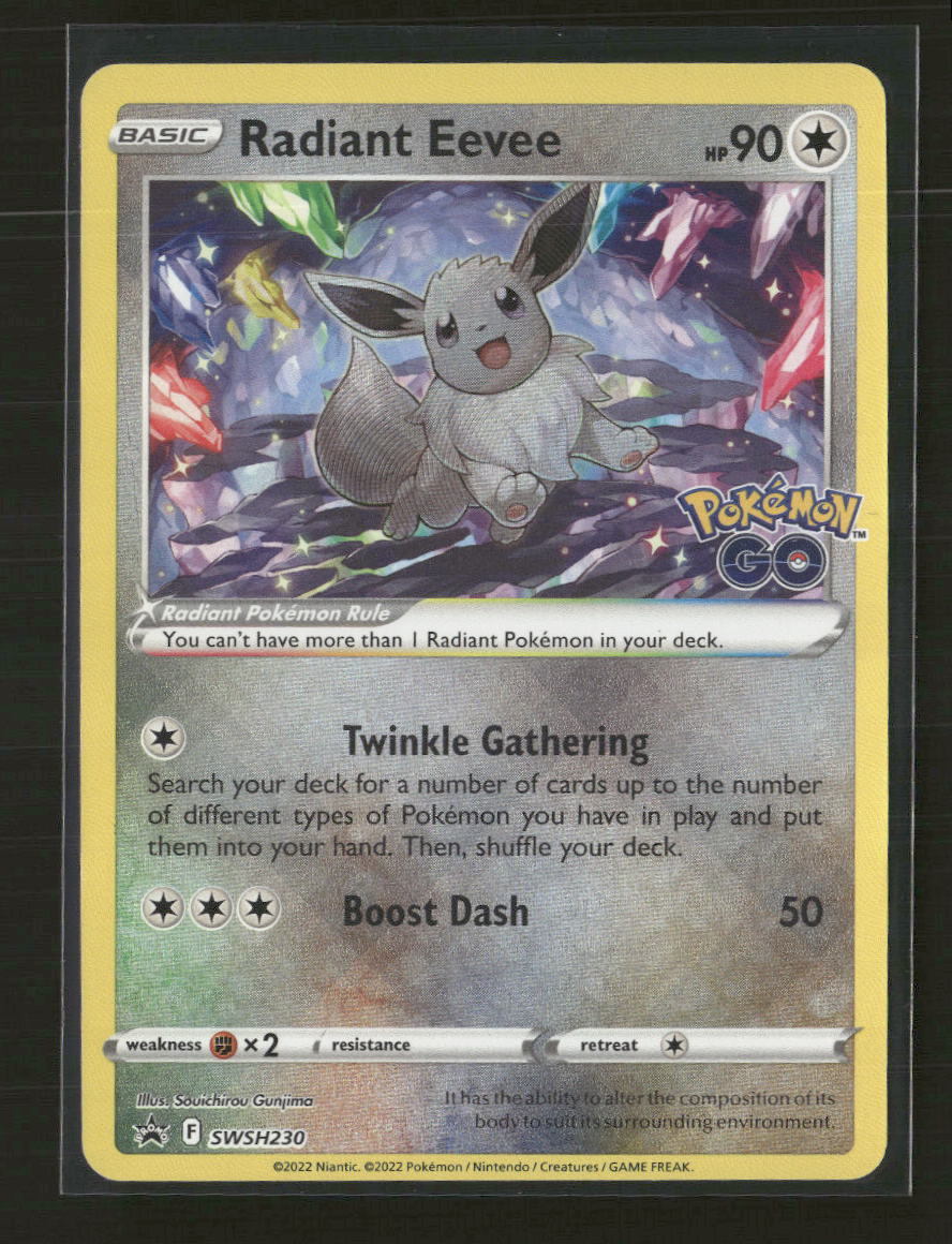 SWSH: Sword & Shield Promo Cards Radiant Eevee #SWSH230