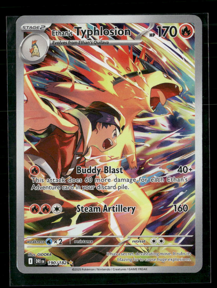 SV10: Destined Rivals Ethan's Typhlosion #190/182