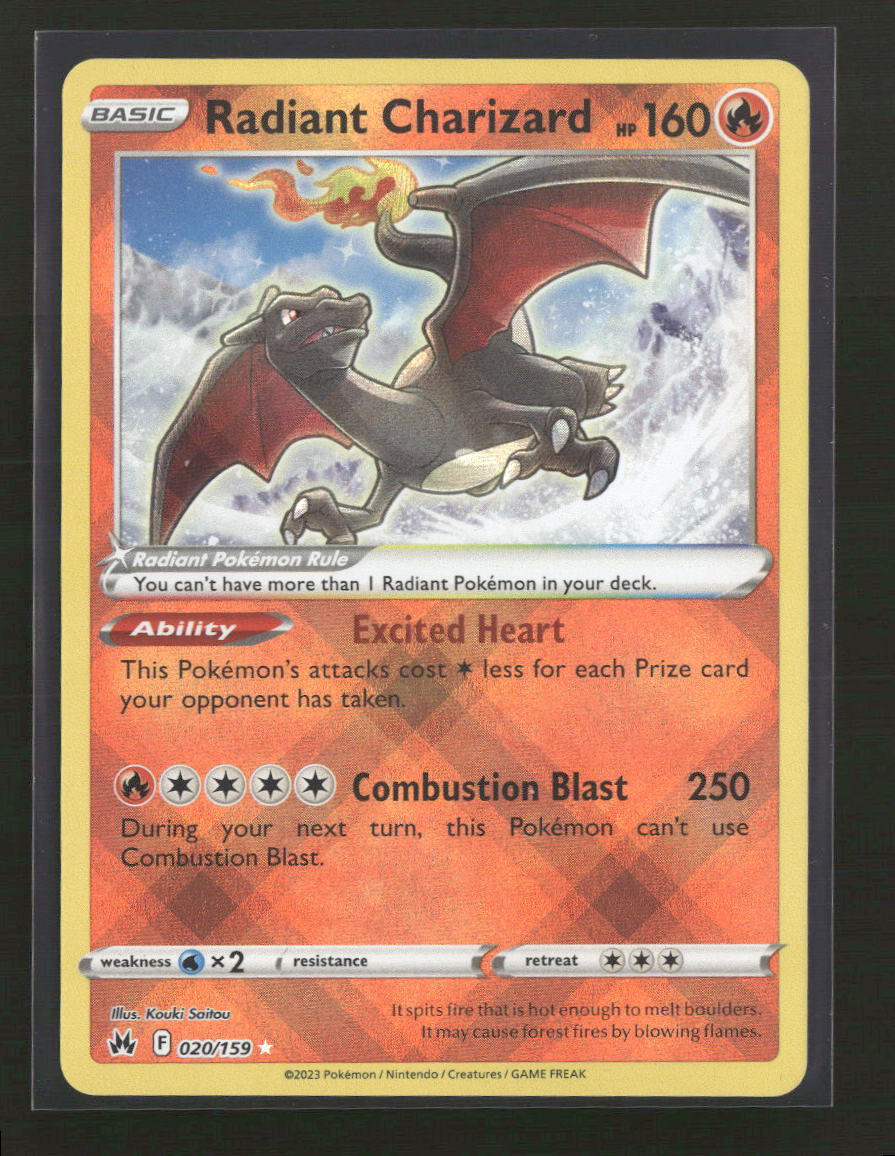 Crown Zenith Radiant Charizard #020/159