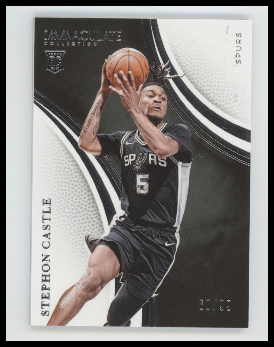 2024-25 Panini Immaculate Collection Stephon Castle #/99 #53
