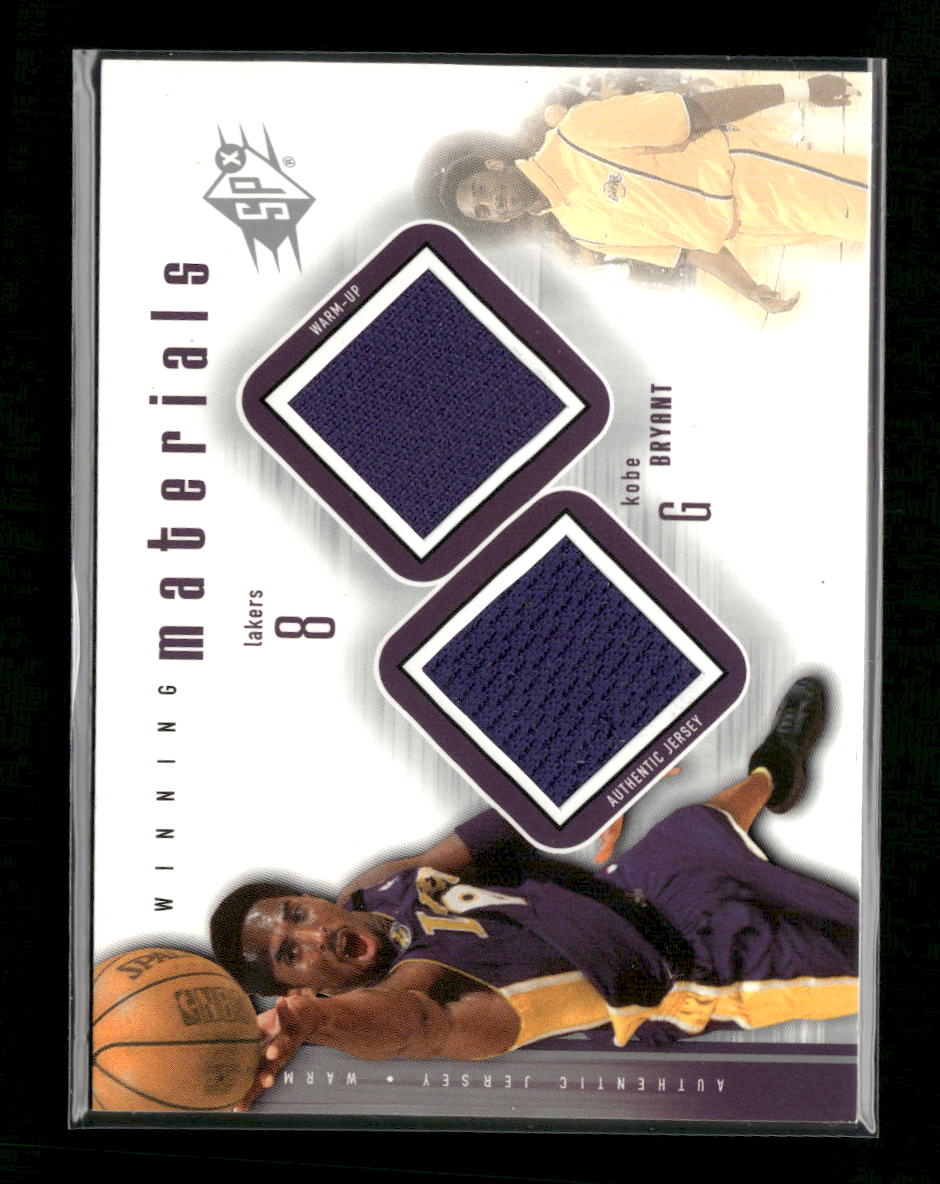 2000-01 SPx Winning Materials Kobe Bryant #KB1