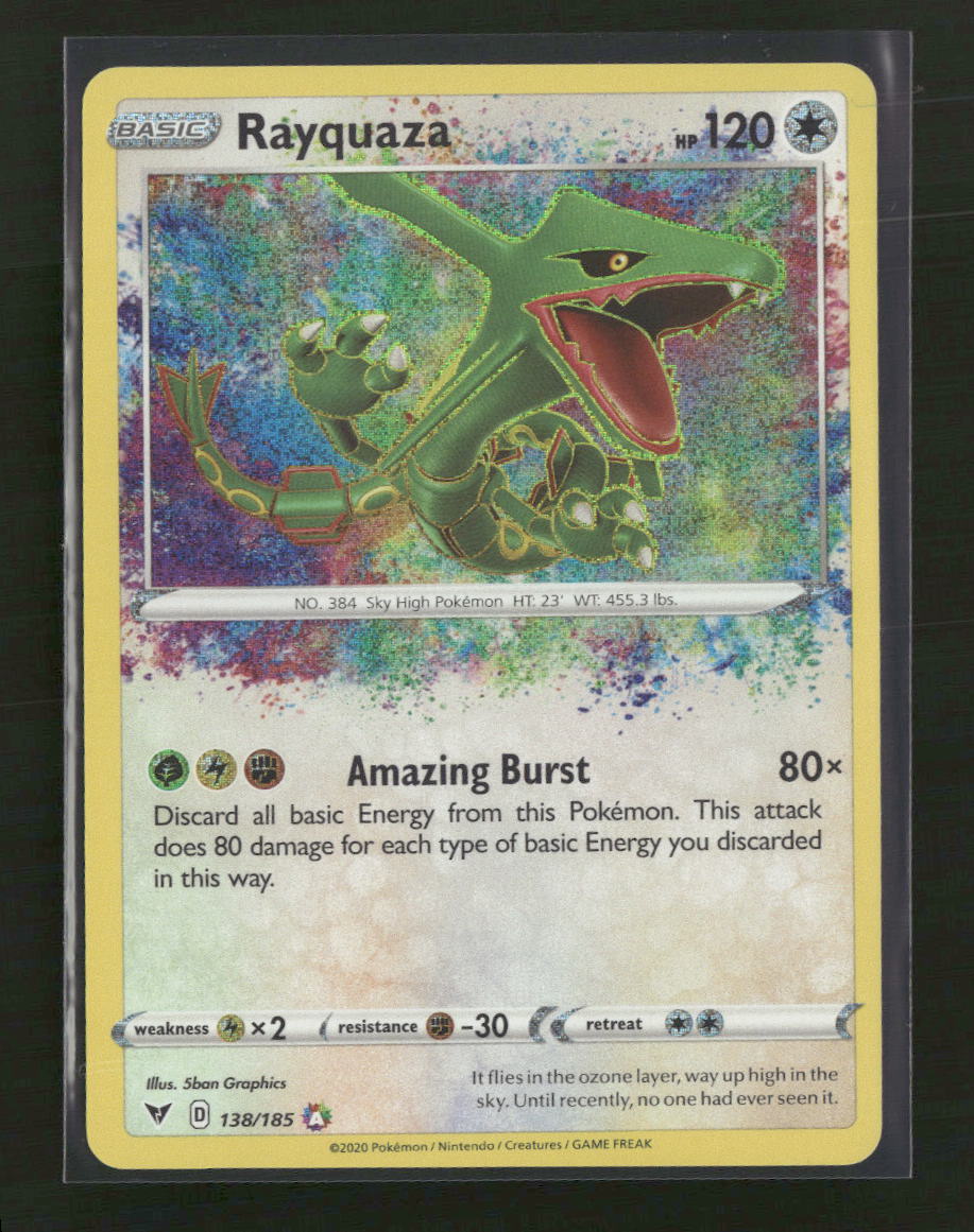 SWSH04: Vivid Voltage Rayquaza #138/185