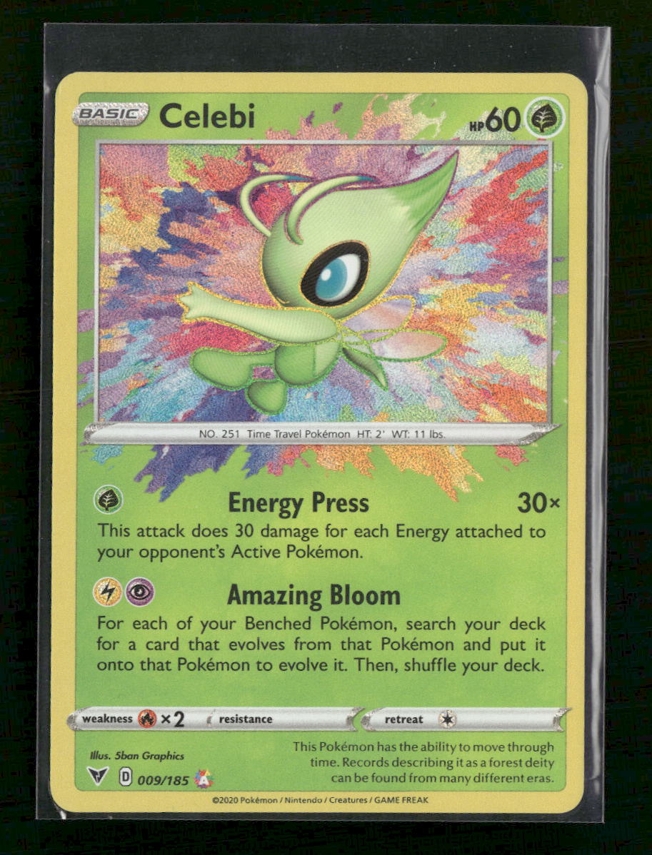 SWSH04: Vivid Voltage Celebi #009/185