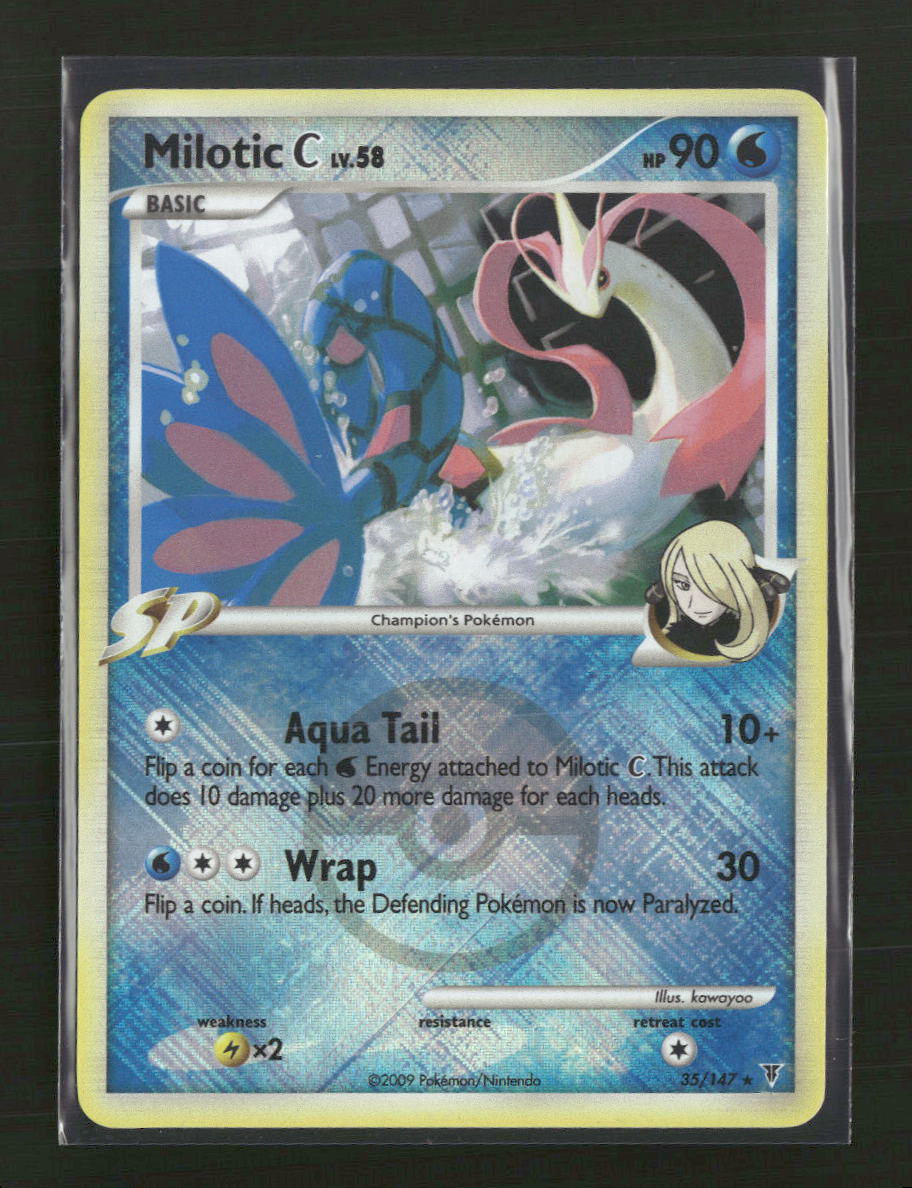 League & Championship Cards Milotic C #035/147