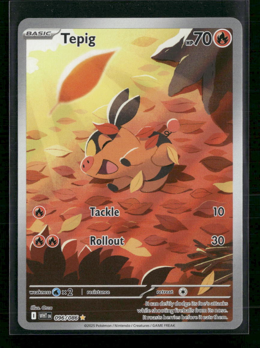 SV: White Flare Tepig #096/086