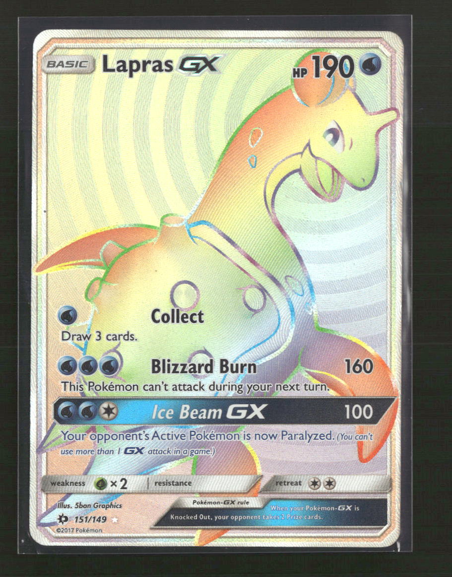 SM Base Set Lapras GX (Secret) #151/149