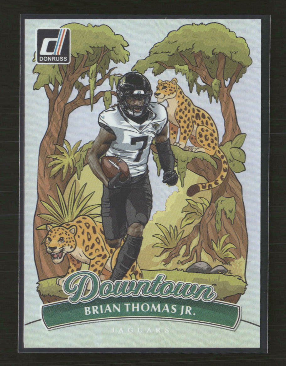 2025 Donruss Downtown! Brian Thomas Jr. #2