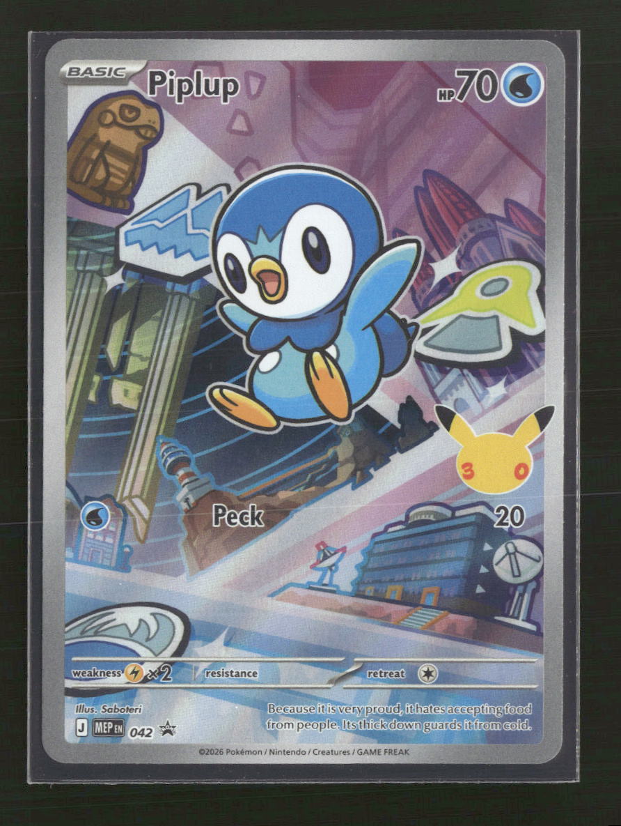 ME: Mega Evolution Promo Piplup #042