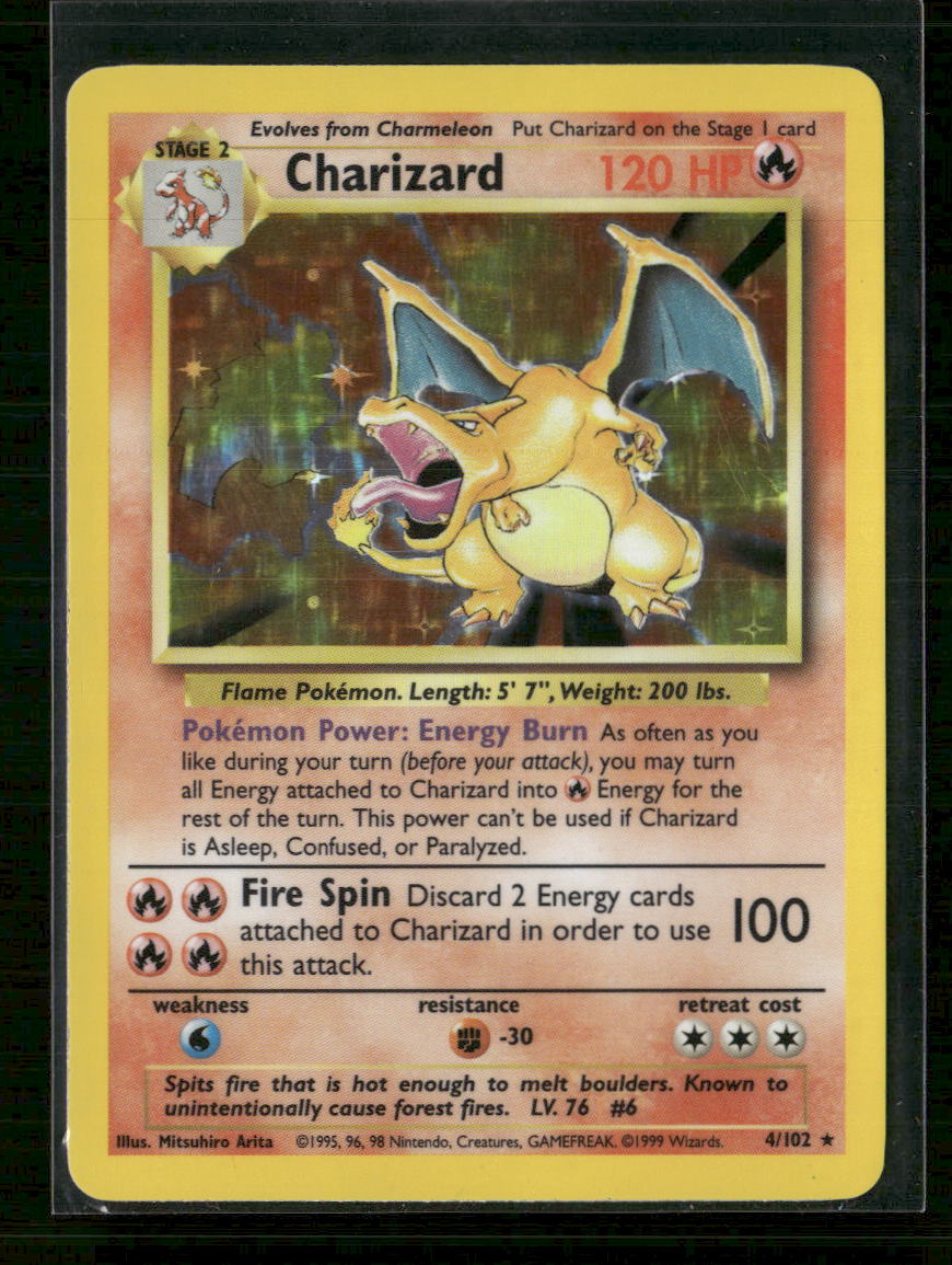 Base Set Charizard #004/102