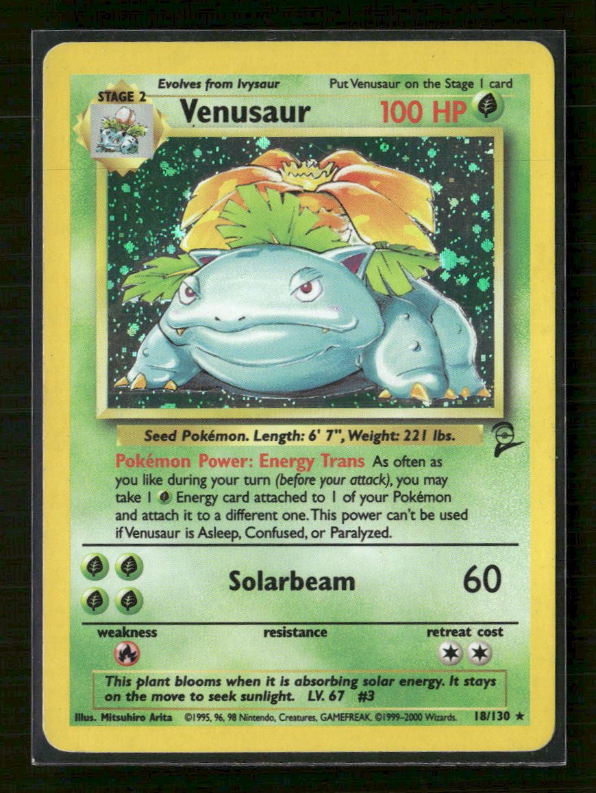 Base Set 2 Venusaur #018/130