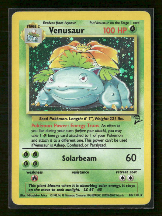 Base Set 2 Venusaur #018/130