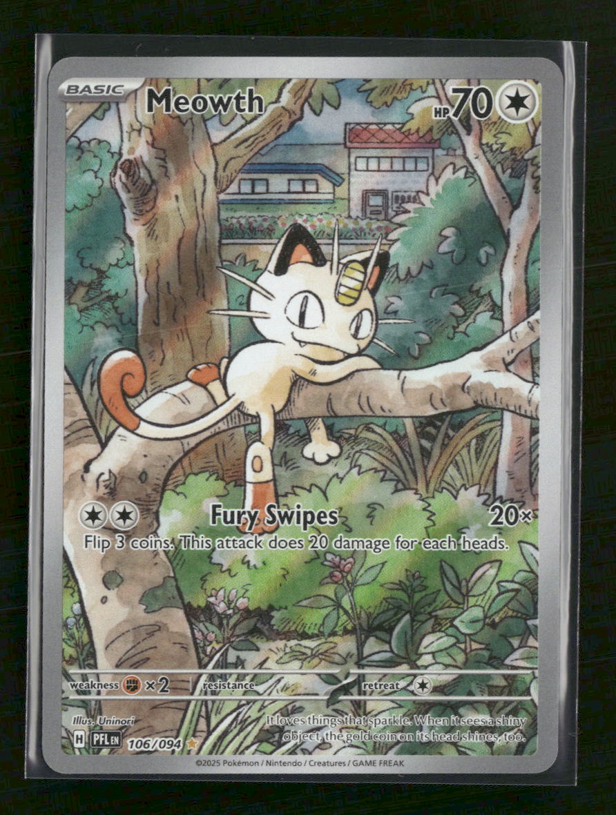ME02: Phantasmal Flames Meowth #106/094
