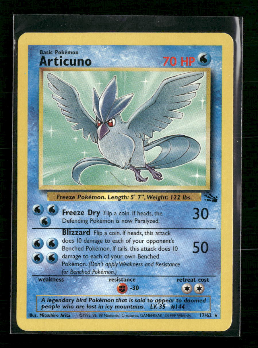 Fossil Articuno (17) #17/62
