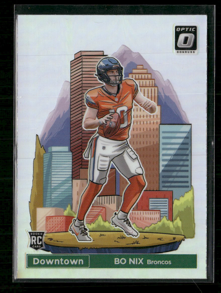 2024 Donruss Downtown Bo Nix #19
