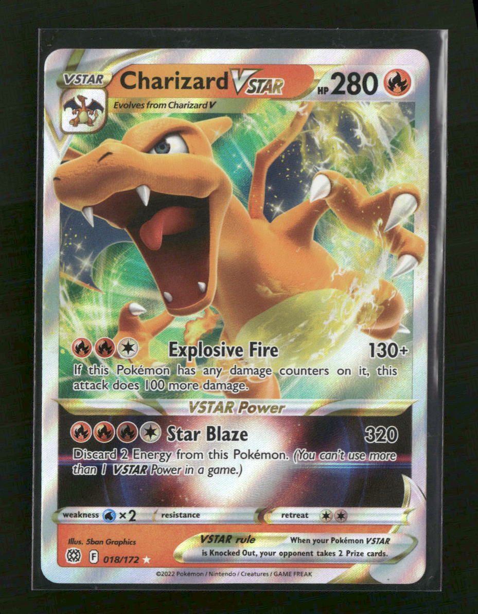 SWSH09: Brilliant Stars Charizard VSTAR #018/172