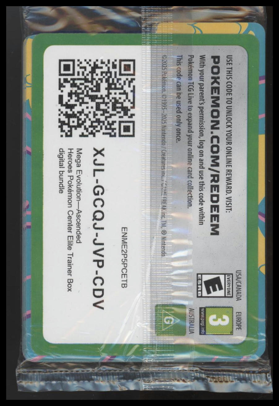 ME: Mega Evolution Promo N's Zekrom #031 *Pokémon Center