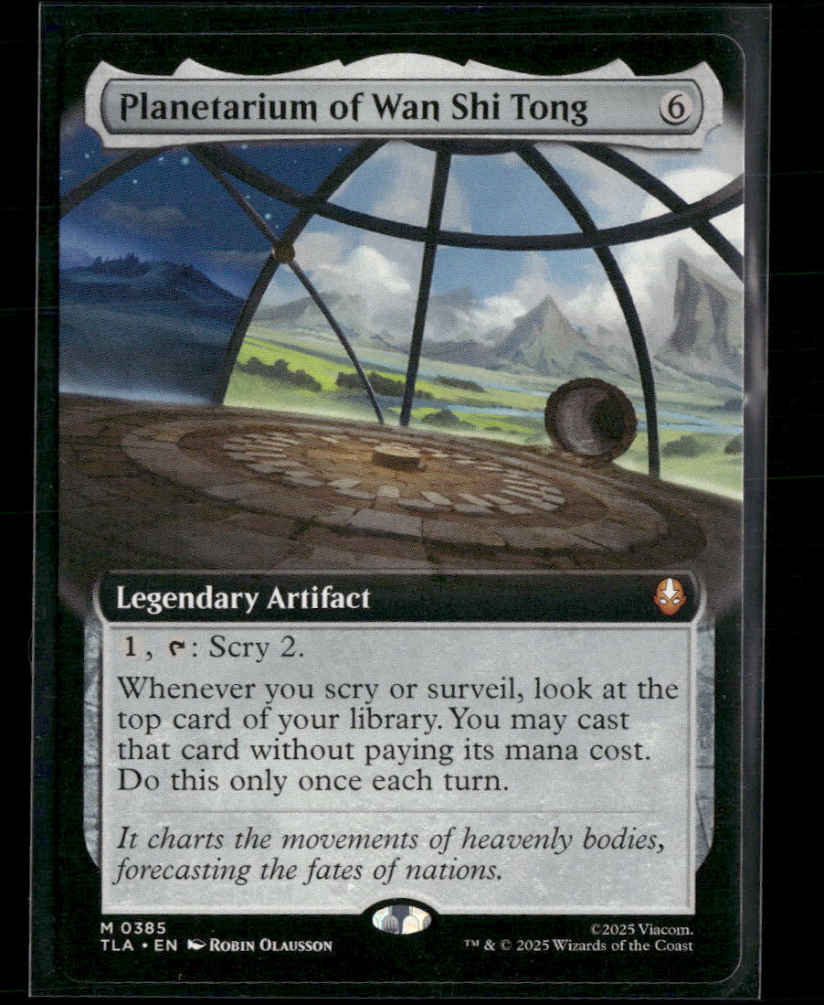 Avatar: The Last Airbender Planetarium of Wan Shi Tong (Extended Art) #385