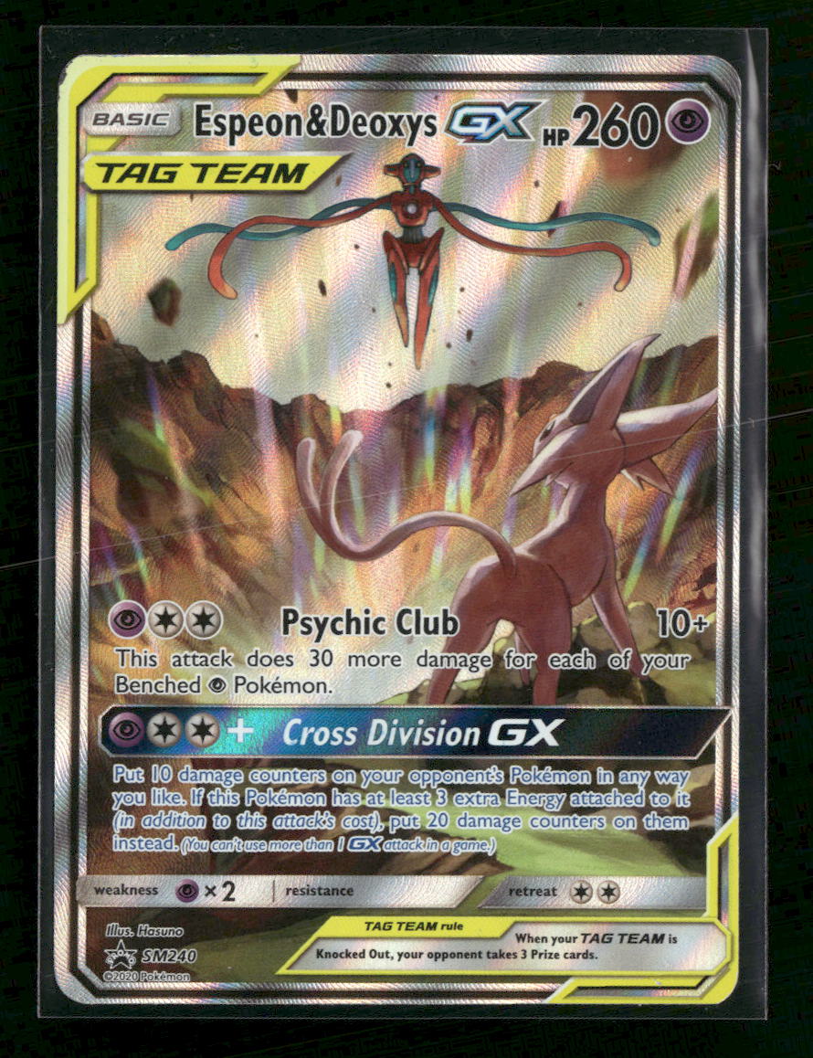 SM Promos Espeon & Deoxys GX #SM240