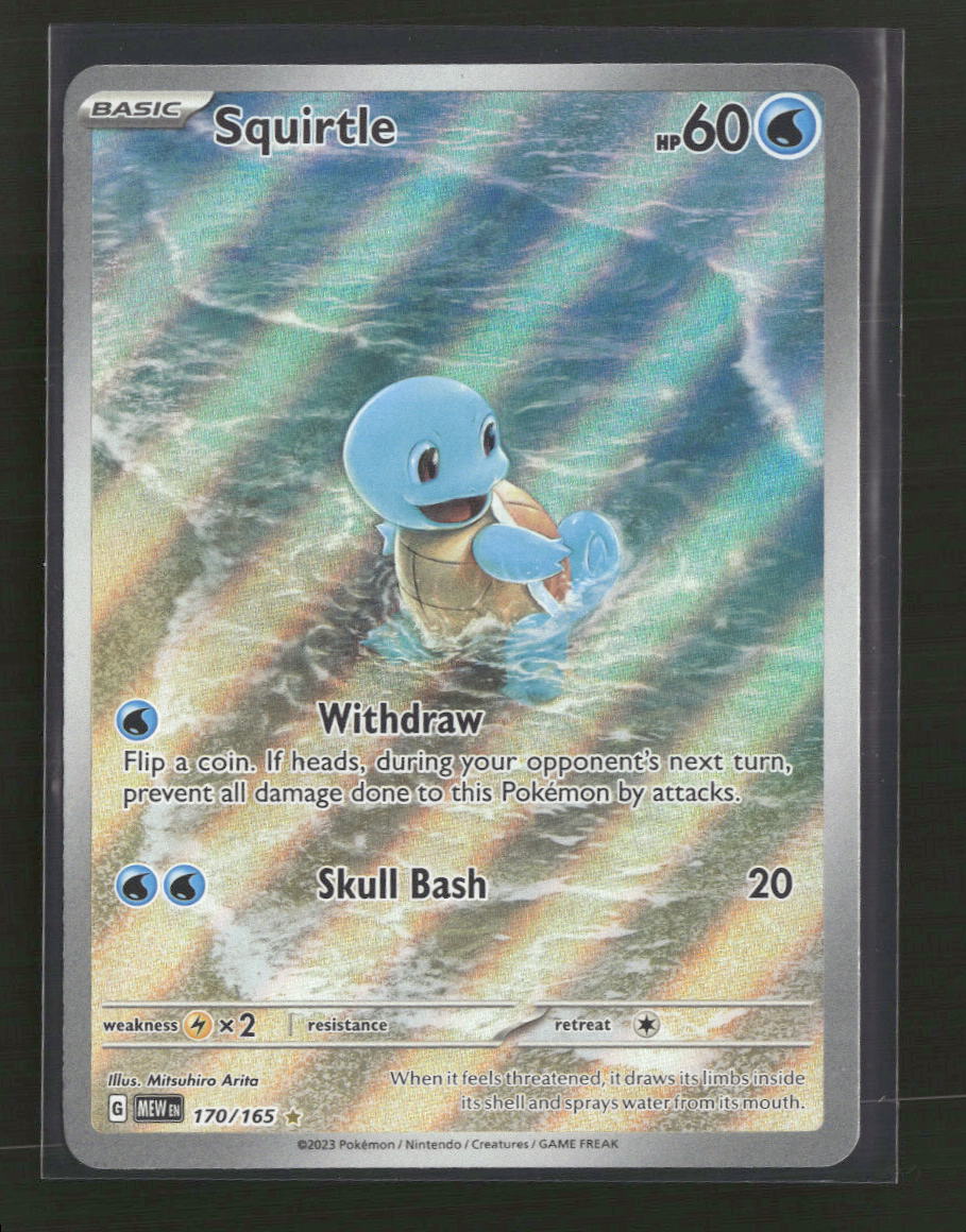 SV: Scarlet & Violet 151 Squirtle #170/165