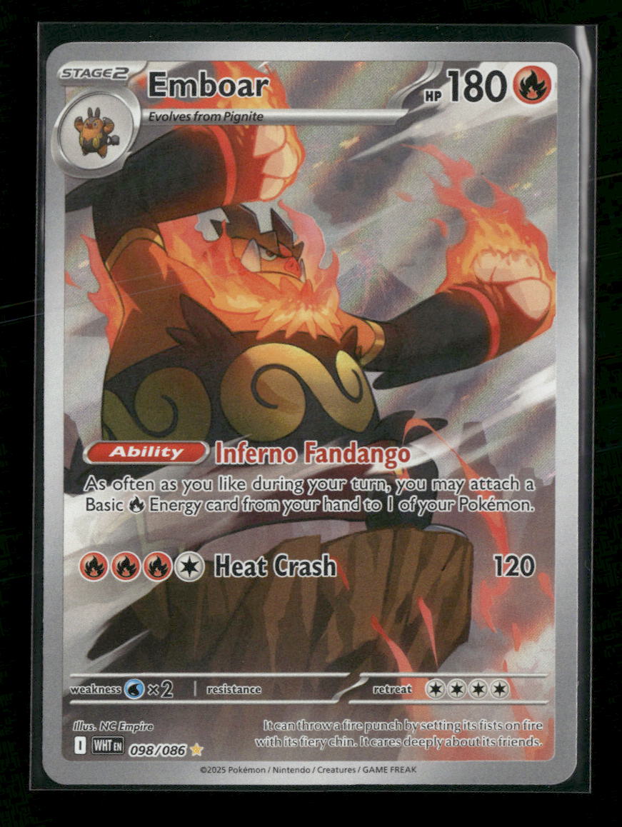 SV: White Flare Emboar #098/086