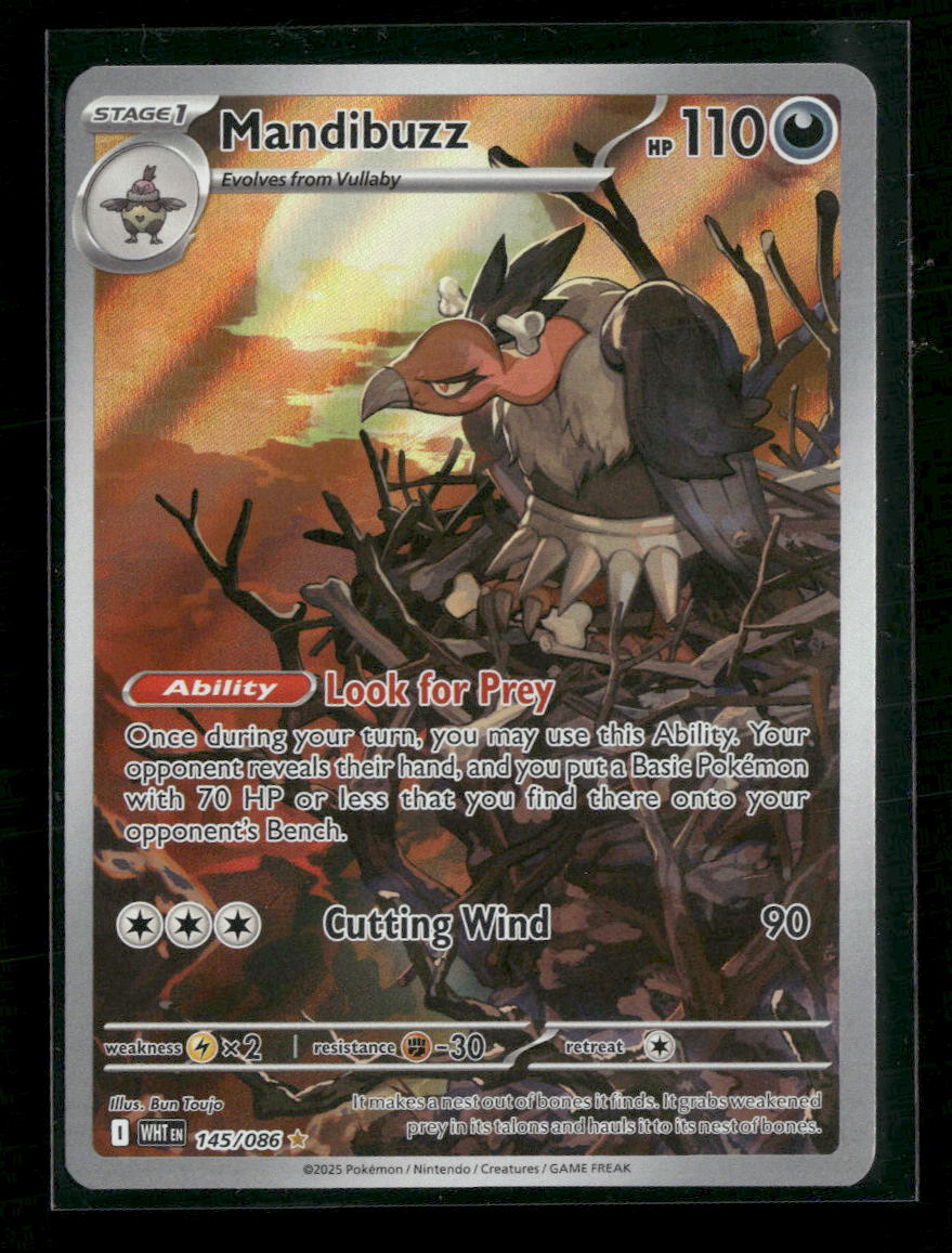 SV: White Flare Mandibuzz #145/086