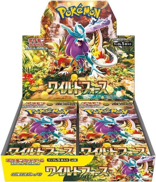 Japanese Pokemon Wild Force Booster Box