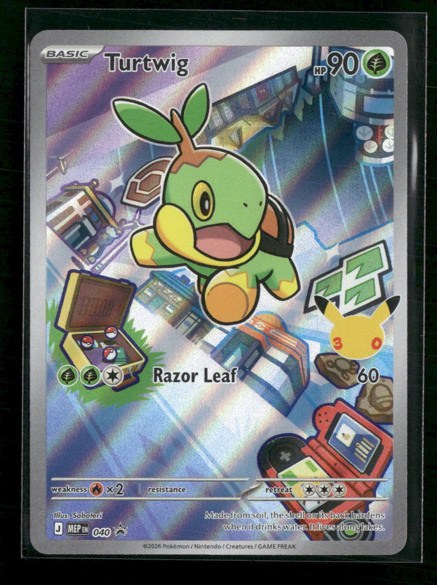 ME: Mega Evolution Promo Turtwig #040