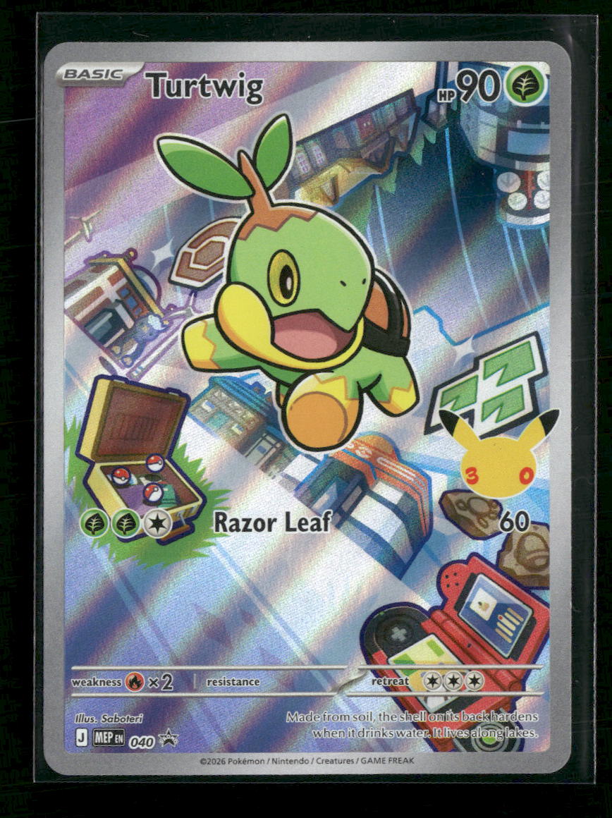 ME: Mega Evolution Promo Turtwig #040