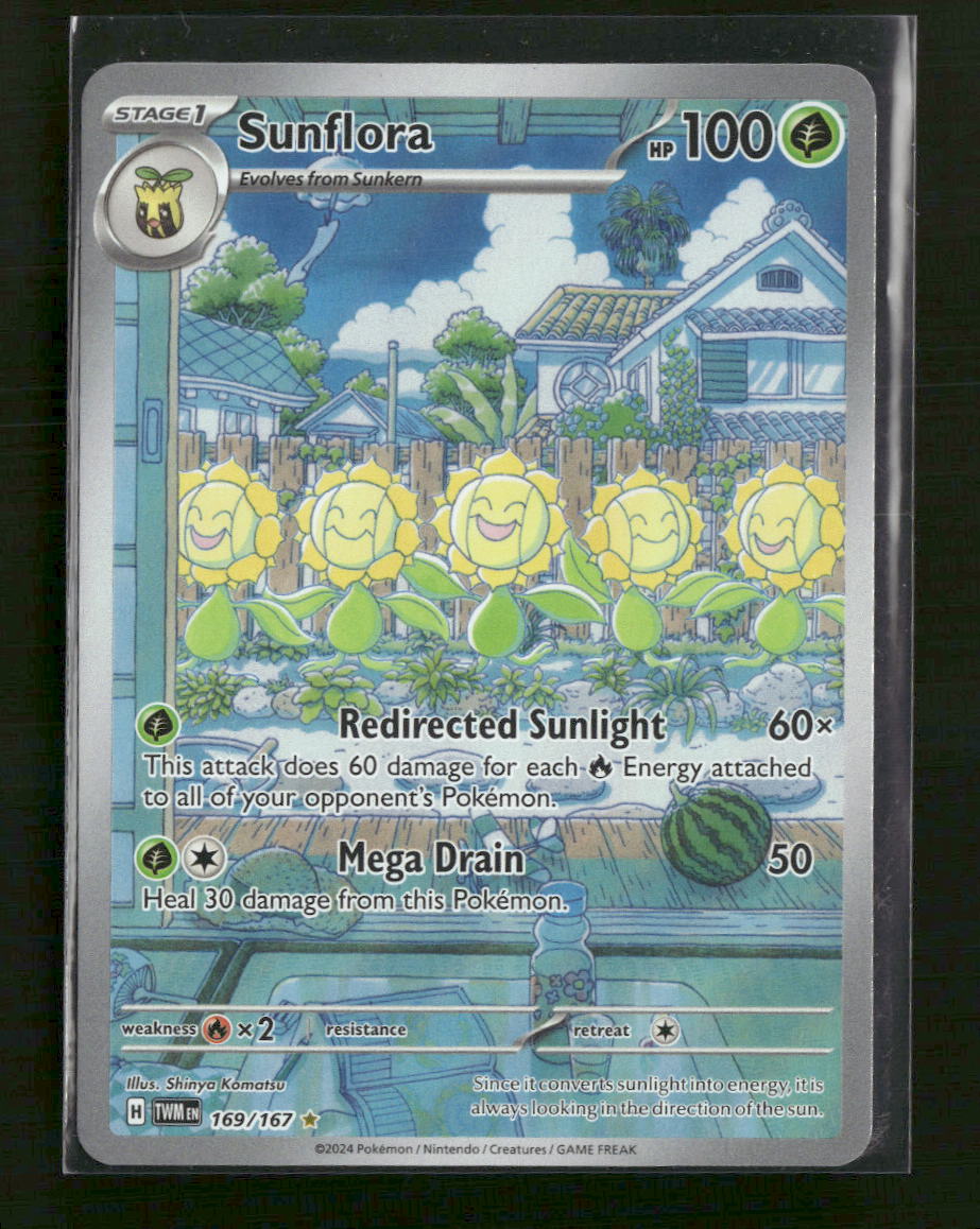 SV06: Twilight Masquerade Sunflora #169/167