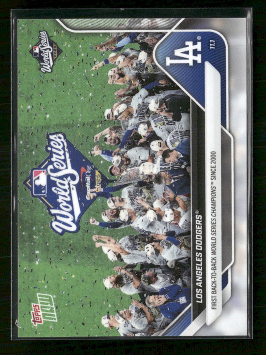 2025 Topps Now Los Angeles Dodgers #929