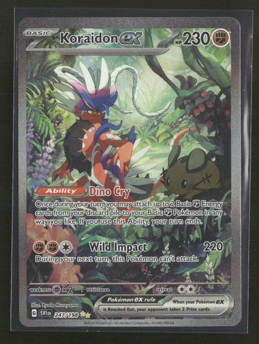 SV01: Scarlet & Violet Base Set Koraidon ex #247/198
