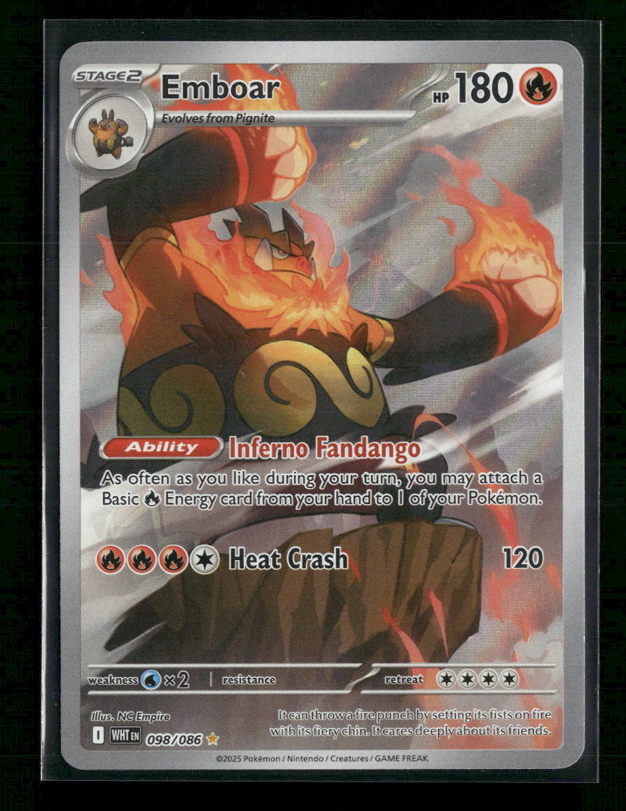 SV: White Flare Emboar #098/086