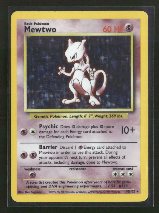 Base Set Mewtwo #010/102