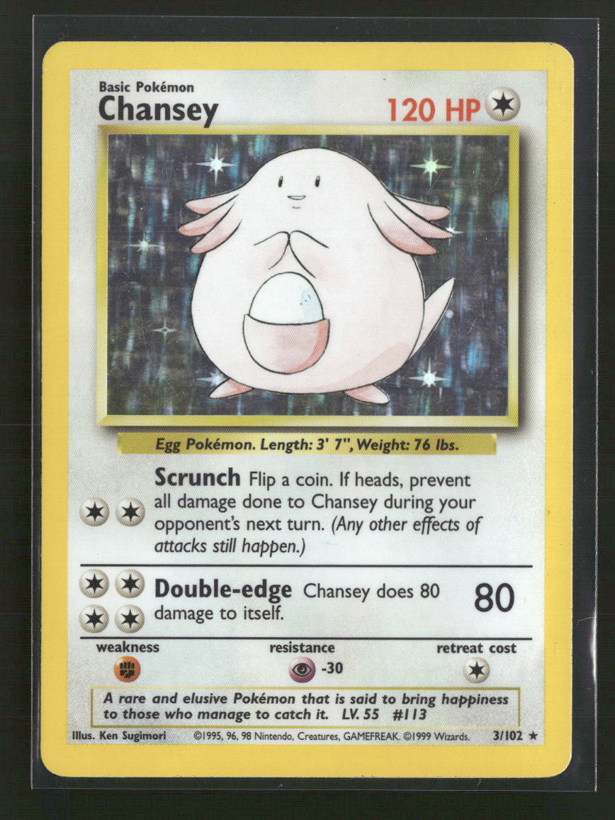 Base Set Chansey #003/102