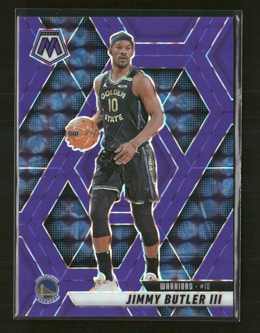 2024-25 Panini Mosaic Purple Fluorescent Mosaic Jimmy Butler III  #/249 #148