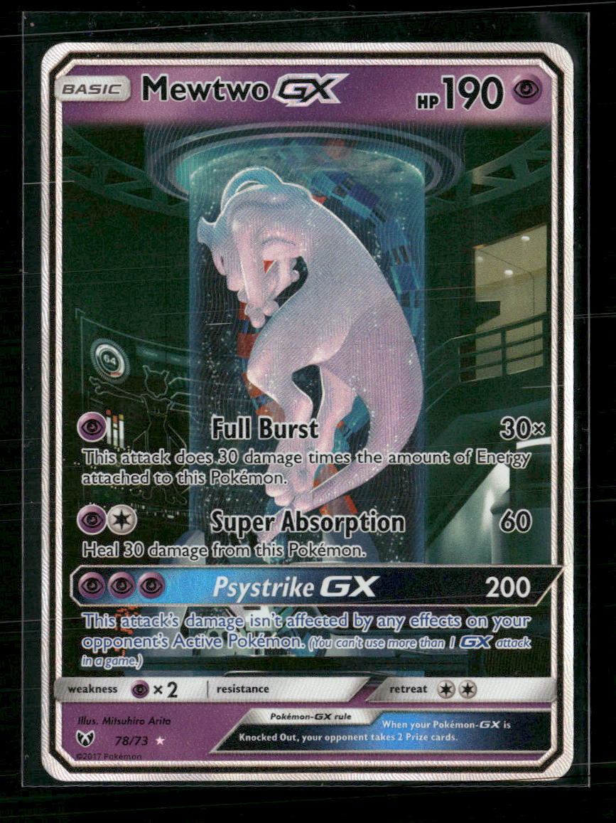Shining Legends Mewtwo GX (Secret Shining) #78/73