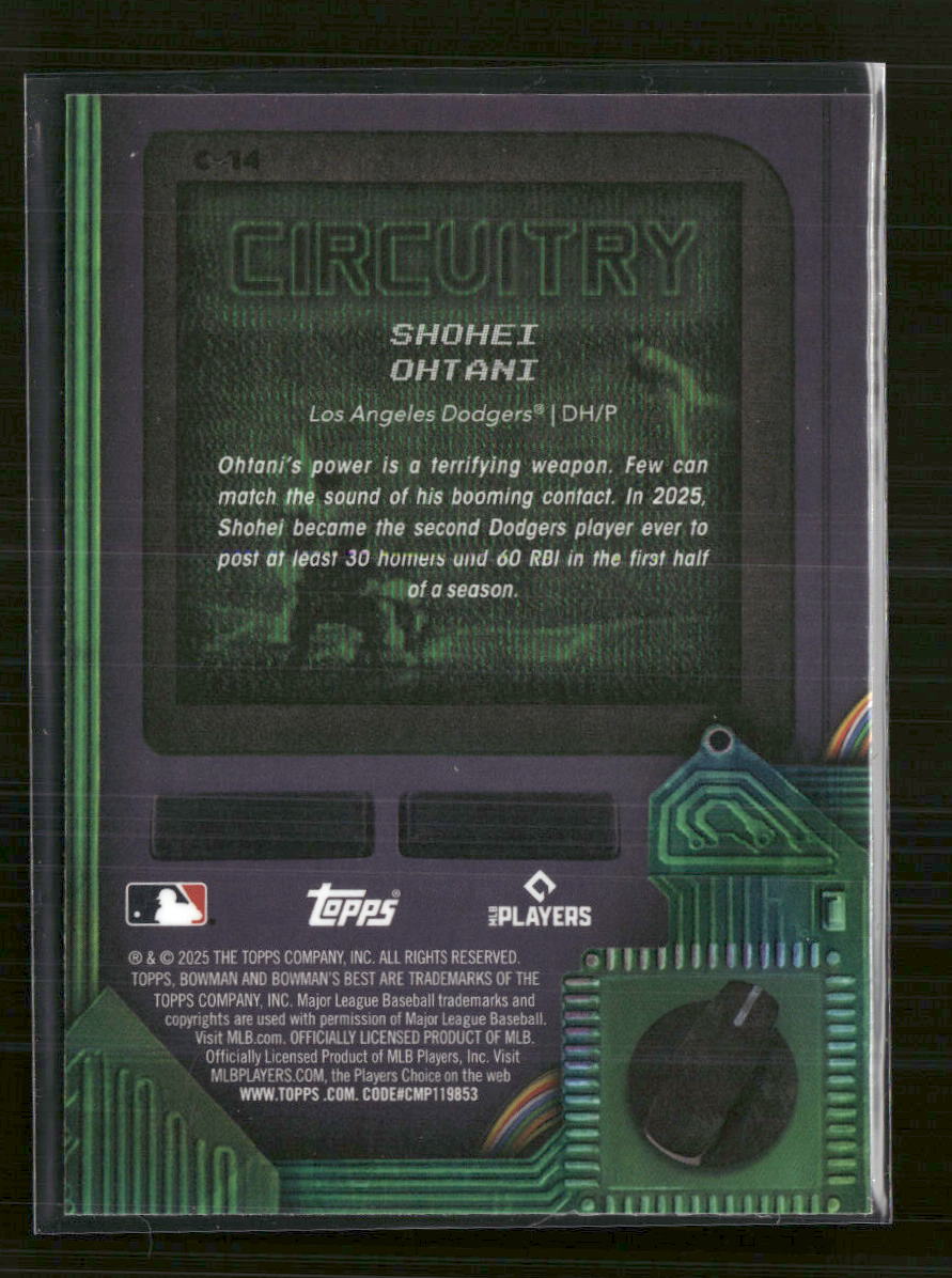 2025 Bowman's Best Circuitry Shohei Ohtani #C-14