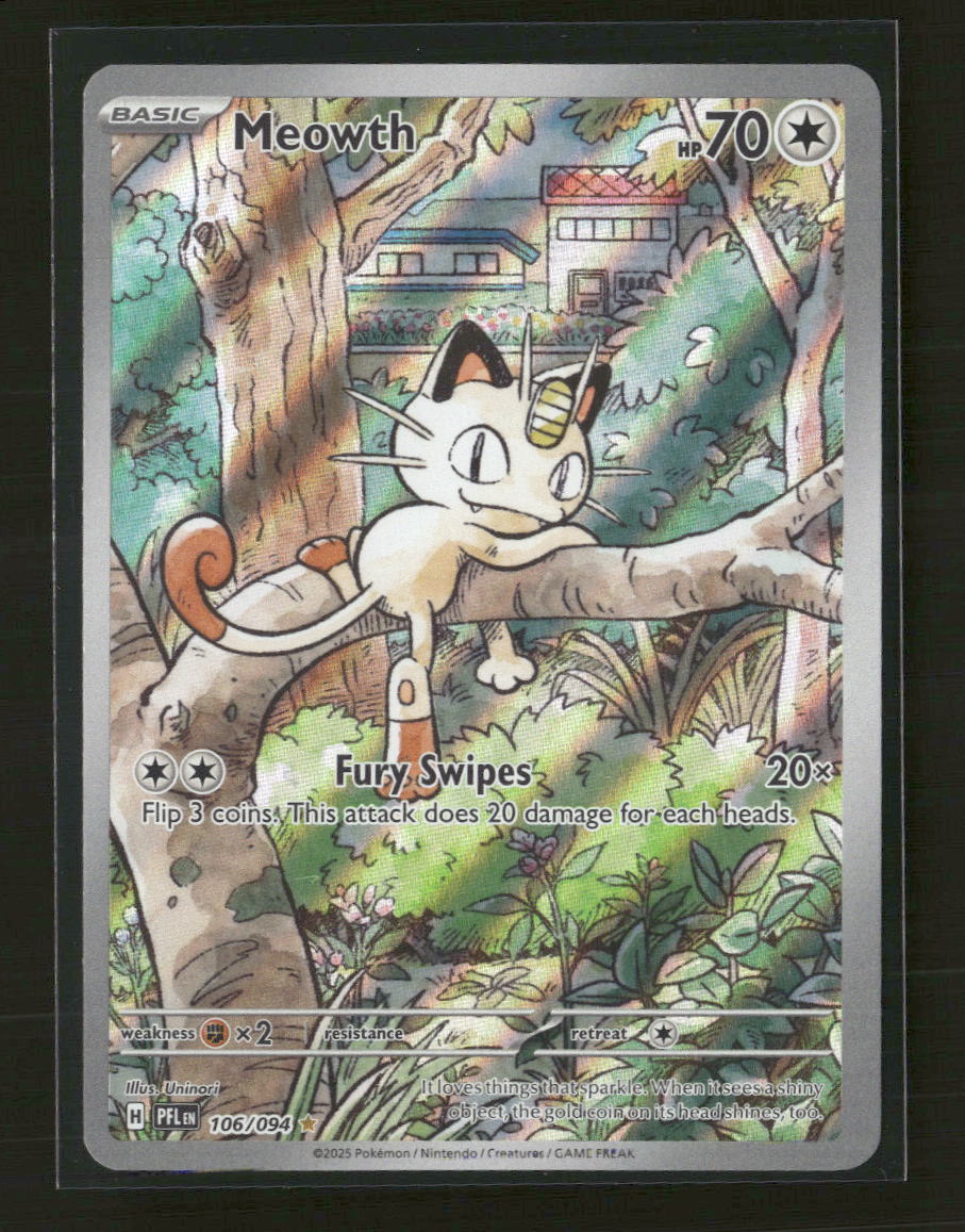 ME02: Phantasmal Flames Meowth #106/094