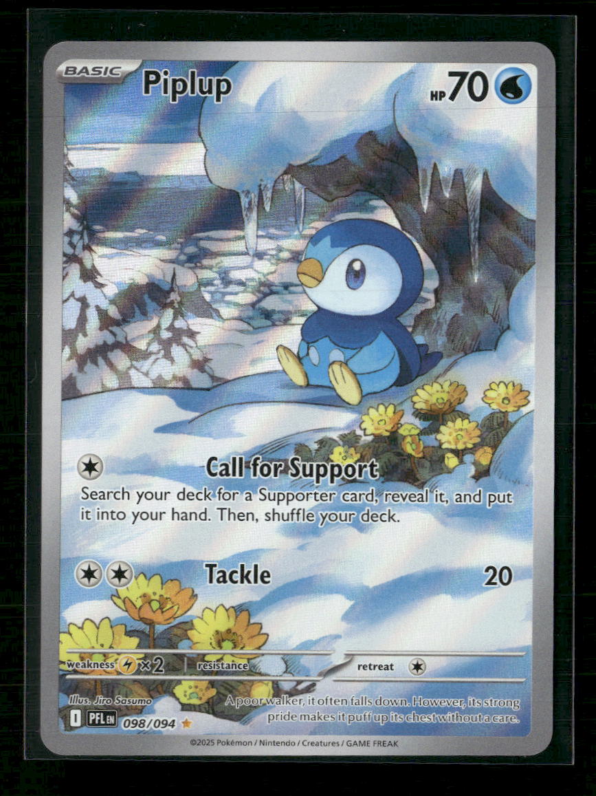 ME02: Phantasmal Flames Piplup #098/094