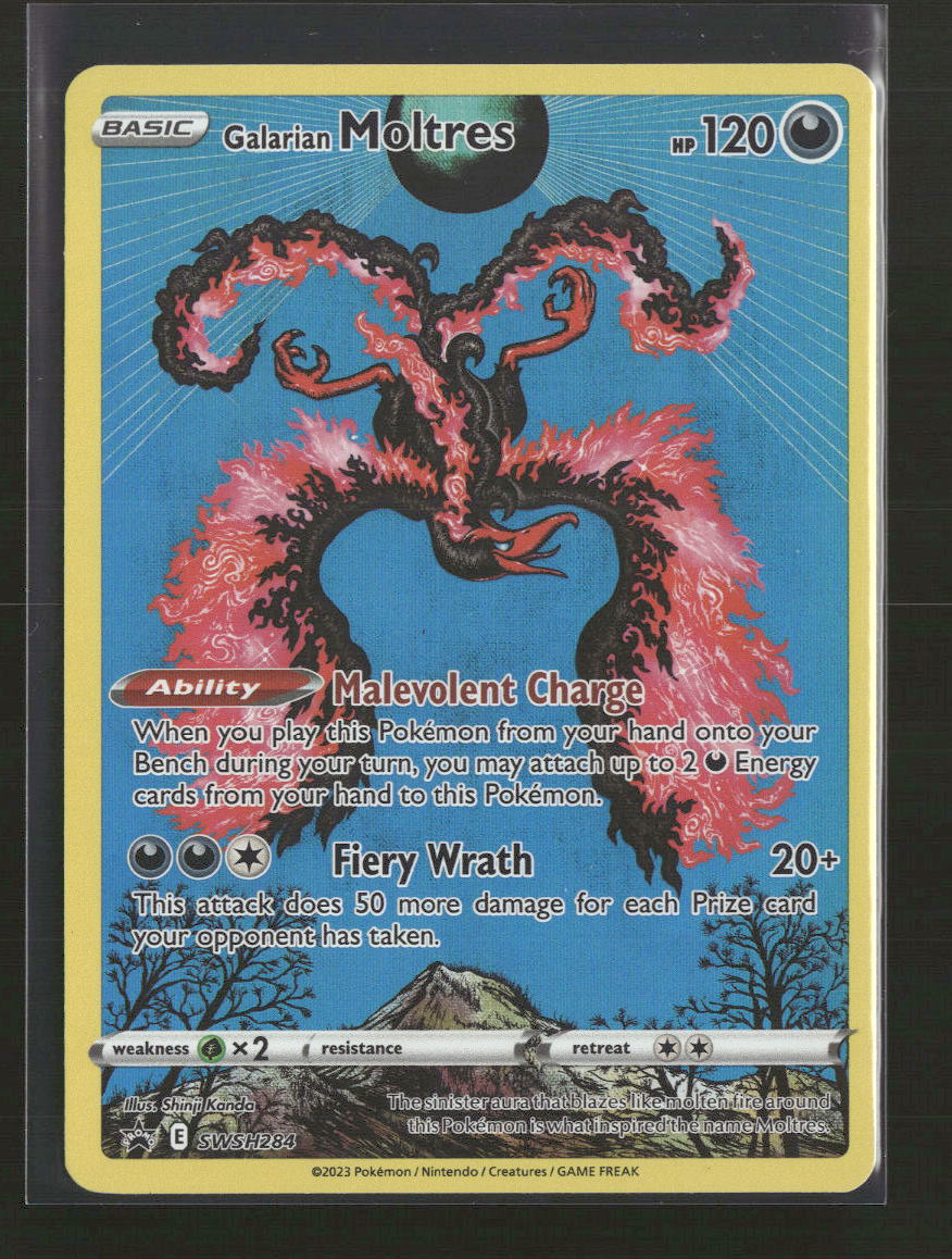 SWSH: Sword & Shield Promo Cards Galarian Moltres #SWSH284