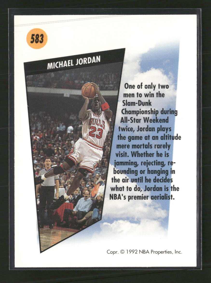 1991-92 SkyBox Michael Jordan #583