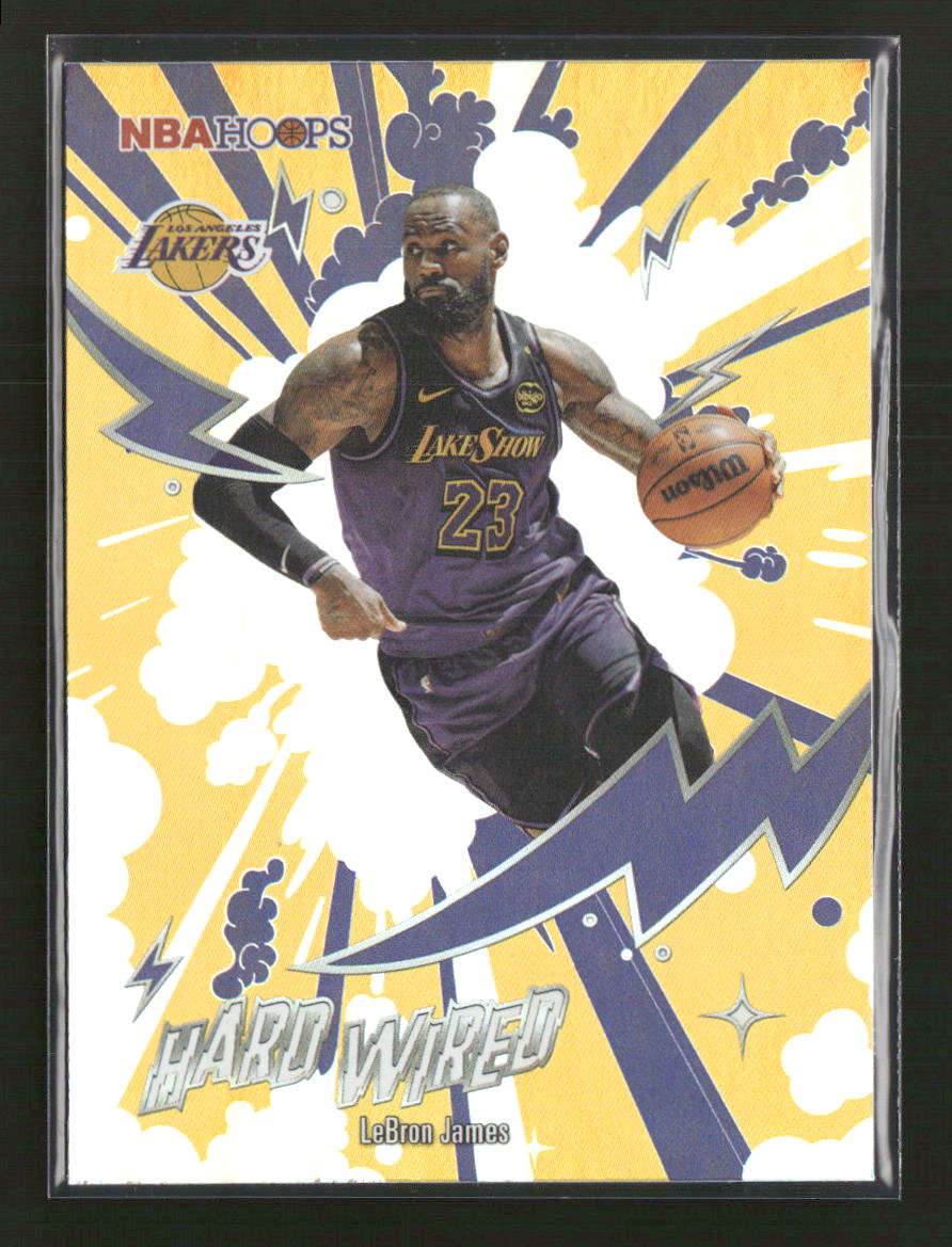 2026 NBA Hoops Hard Wired Rainbow Foil LeBron James #HW-11