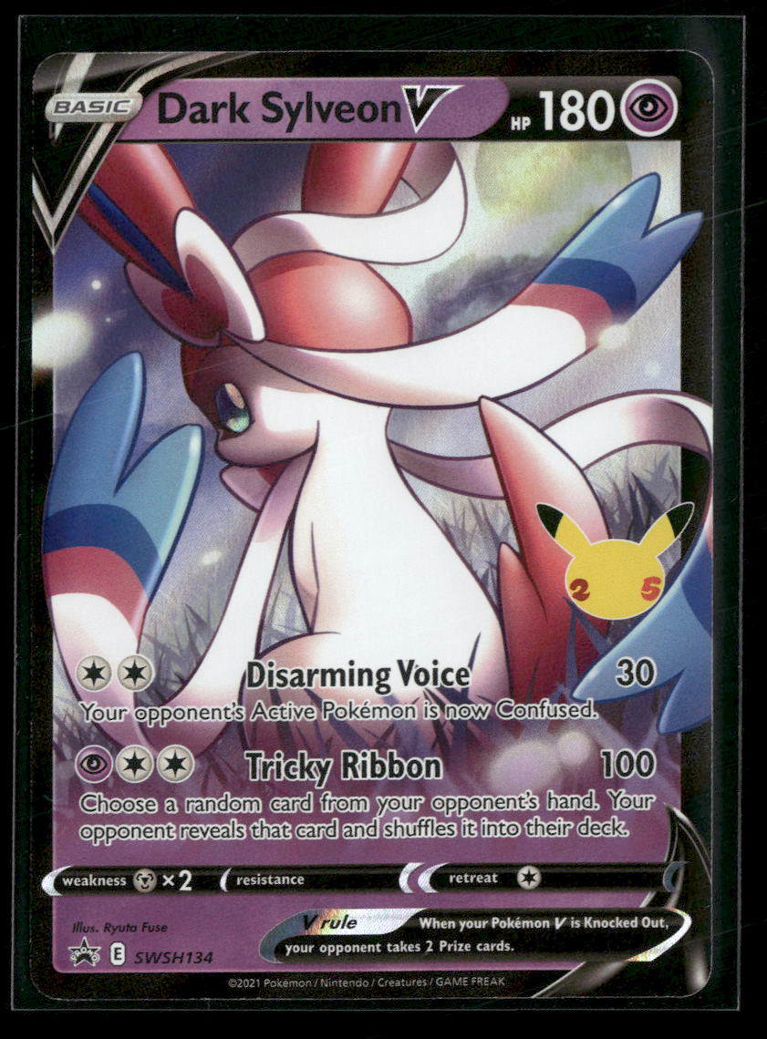 SWSH: Sword & Shield Promo Cards Dark Sylveon V #SWSH134