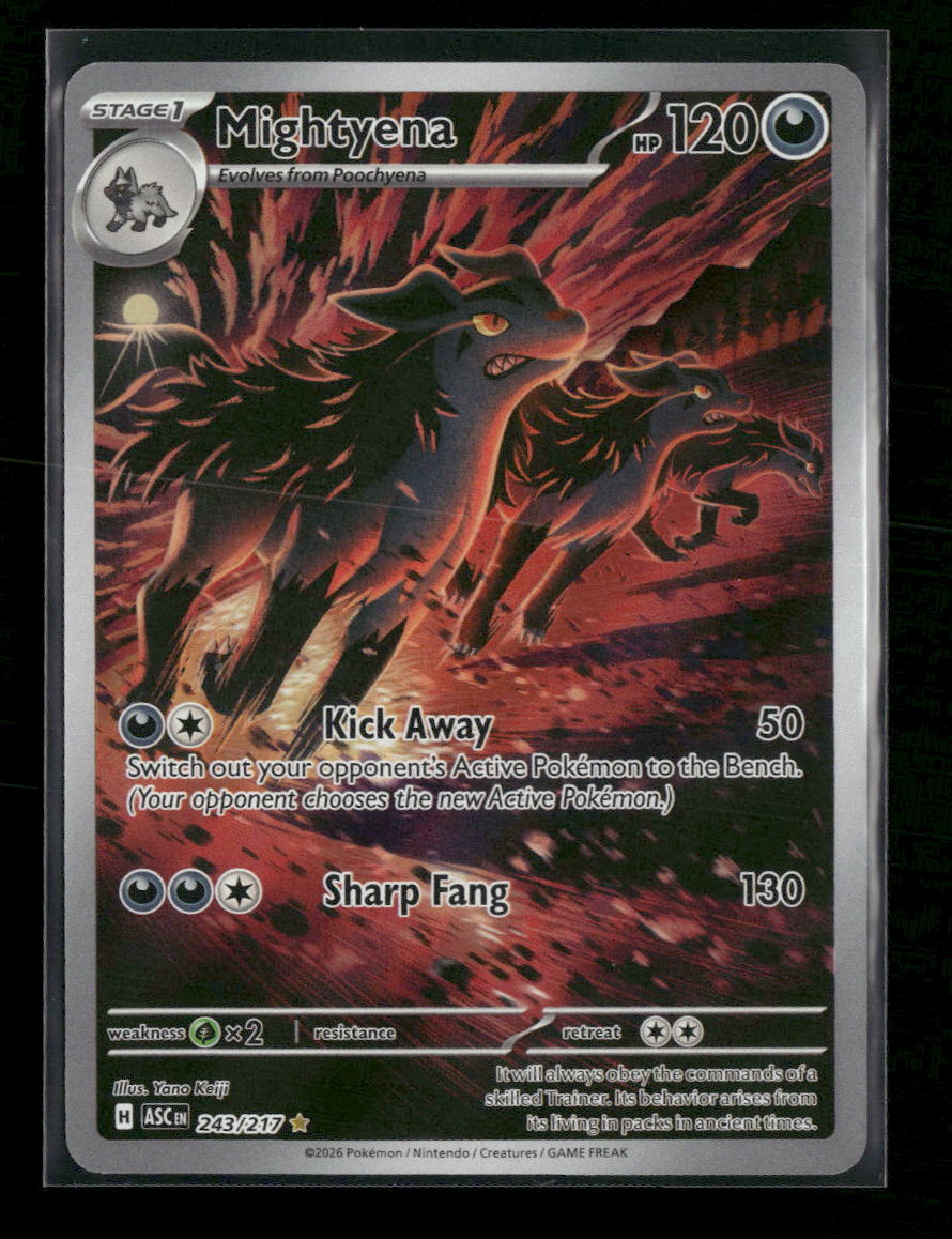 ME: Ascended Heroes Mightyena #243/217