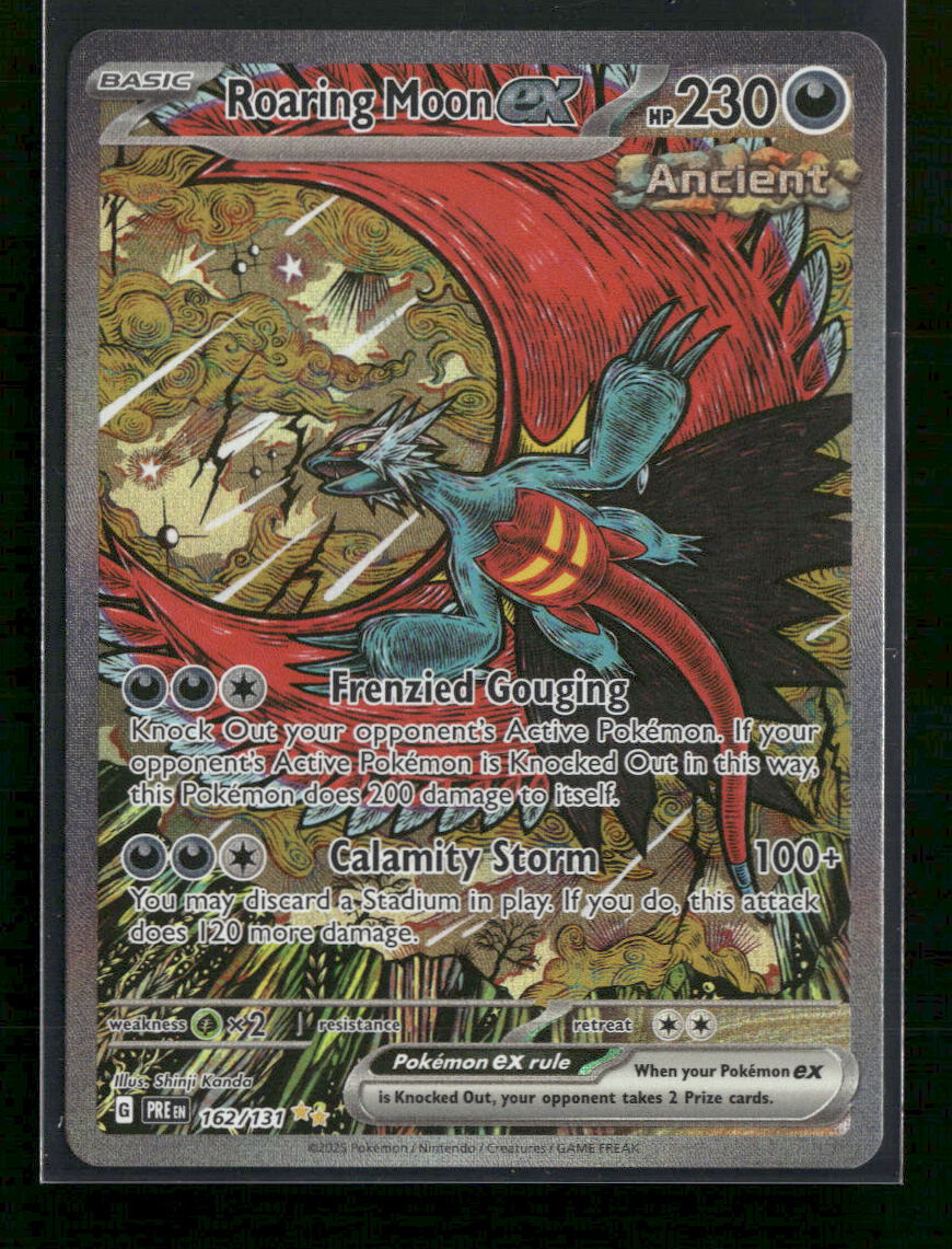 SV: Prismatic Evolutions Roaring Moon ex #162/131