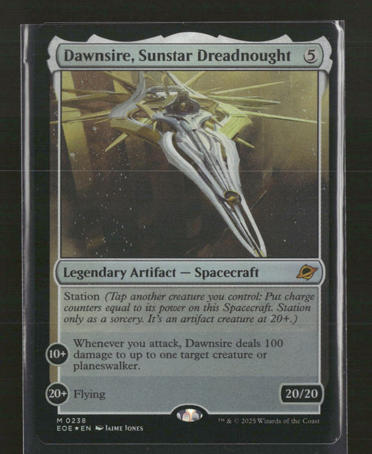 Edge of Eternities Dawnsire, Sunstar Dreadnought #238