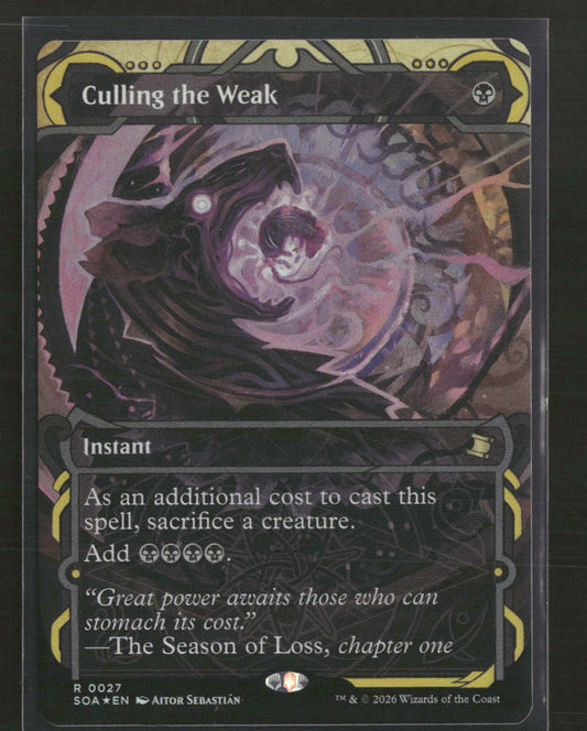 Secrets of Strixhaven: Mystical Archive Culling the Weak #27