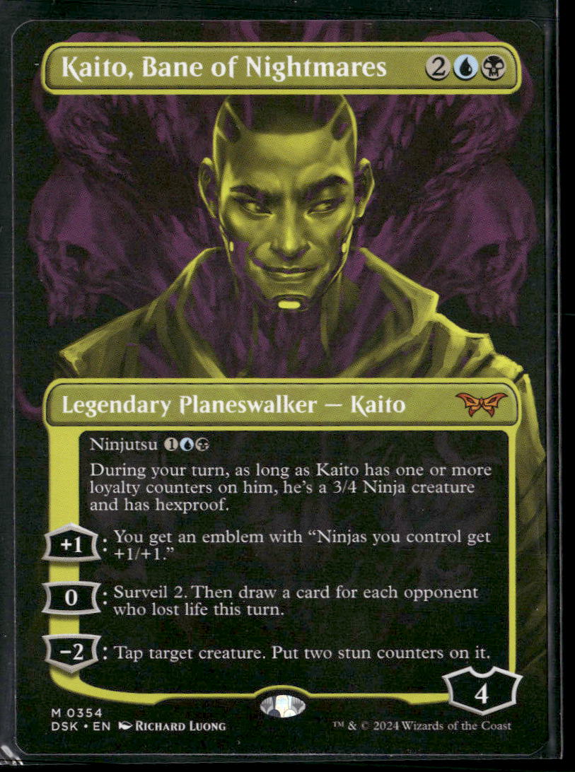 Duskmourn: House of Horror Kaito, Bane of Nightmares (Showcase) #354