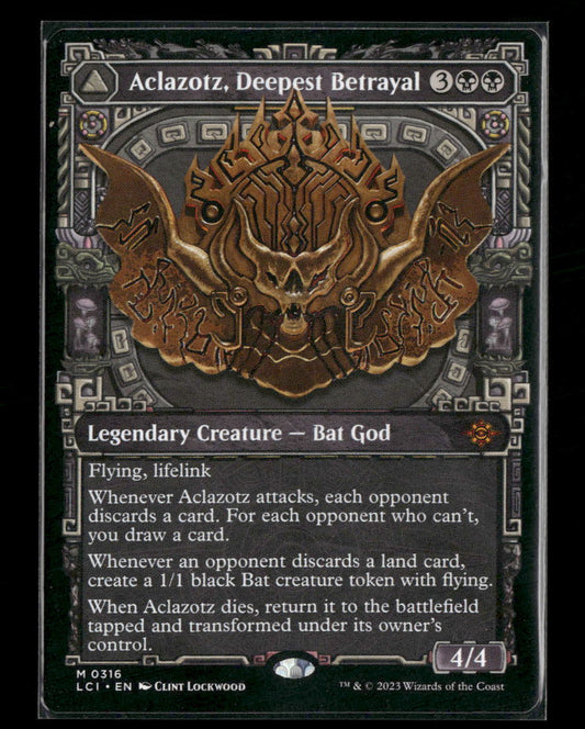 The Lost Caverns of Ixalan Aclazotz, Deepest Betrayal (Showcase) #316