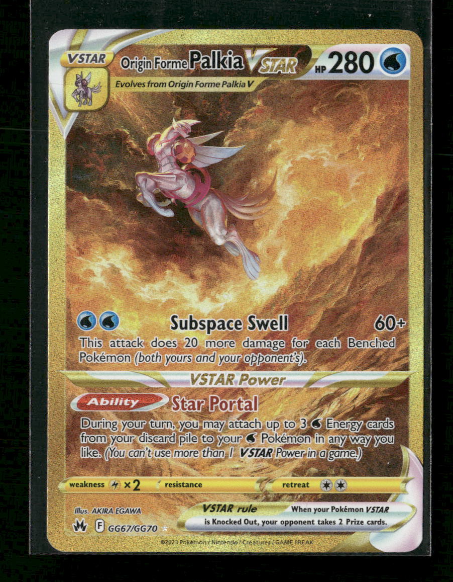 SWSH: Crown Zenith: Galarian Gallery Origin Forme Palkia VSTAR #GG67/GG70